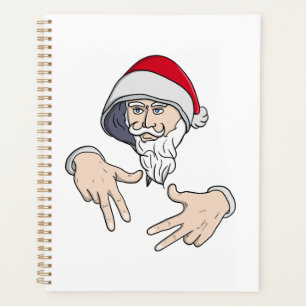 Agenda Gangsta legal Hip Hop Hand Rap Santa Claus
