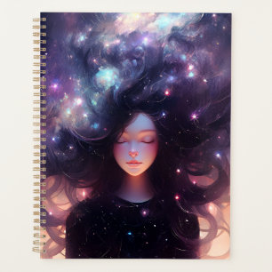 Agenda Garota Animada De Estrelas