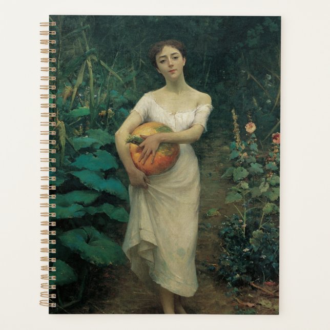Agenda Garota com Pumpkin Zonaro 1889 (Frente)