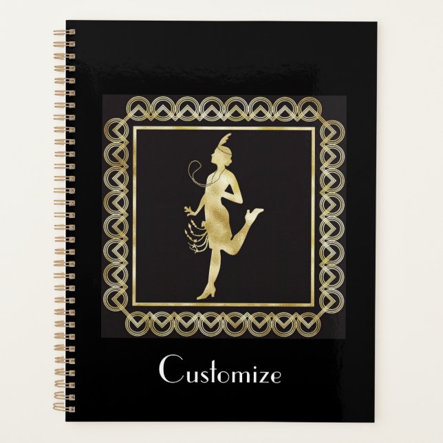 Agenda Garota Flapper de 1920 Thunder_Cove (Frente)