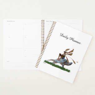 Agenda Garoto Fada Andando No Turtle Daily Planner