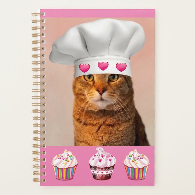 Agenda Gatinho cupcake (Frente)