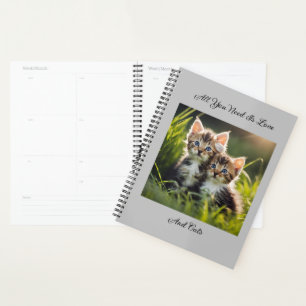 Agenda Gatinhos Adoráveis de Grama