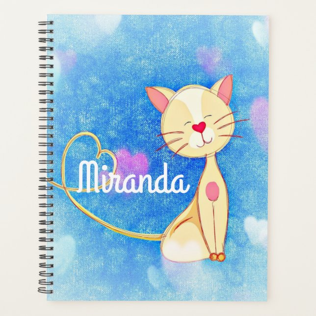 Agenda Gato de Sonho (Frente)