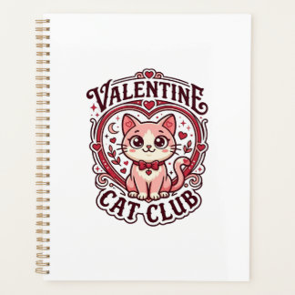 Agenda Gato do Dia dos Namorados Design engraçado do aman