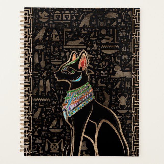 Agenda Gato Egípcio - Bastet (Frente)