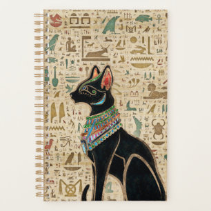 Agenda Gato Egípcio - Bastet no papiro
