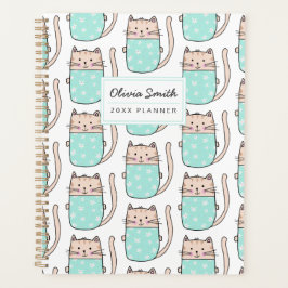 Agenda Gato Fofo Personalizado