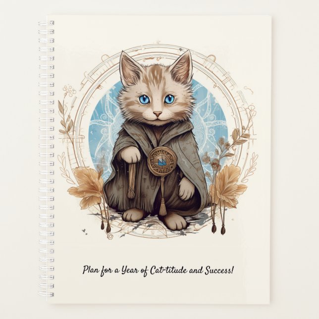 Agenda Gato Místico (Frente)
