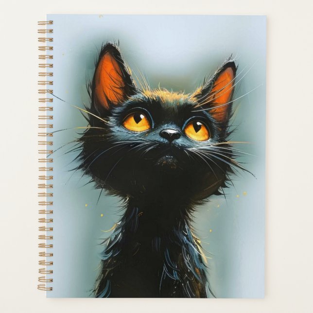 Agenda Gato Preto Encantado (Frente)