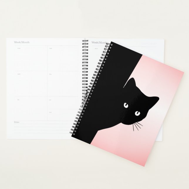 Agenda Gato Preto Sly Rosa (Exibição)