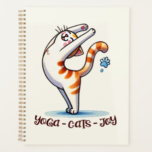 Agenda Gato Yoga Pose - Yoga - Gatos - Alegria