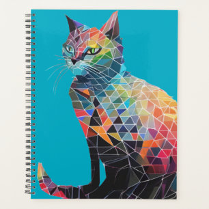 Agenda Gatos abstrato