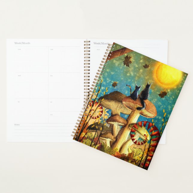 Agenda Gatos De Cogumelo (Exibição)