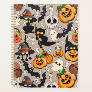 Agenda Gatos engraçados da festa de Halloween