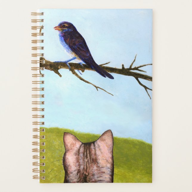Agenda Gatos Persas Falam com Pássaros (Frente)