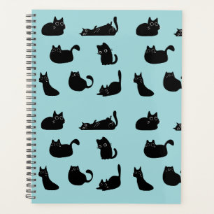 Agenda Gatos Pretos Engraçados
