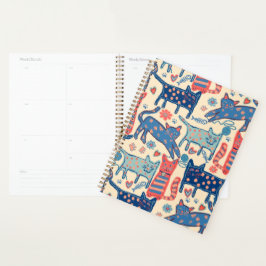 Agenda Gatos retrô