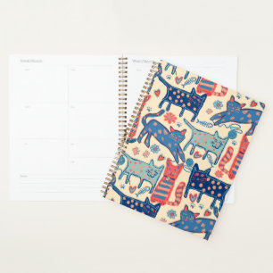 Agenda Gatos retrô
