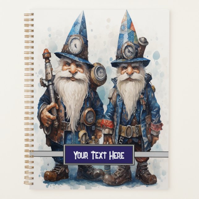 Agenda Gêmeos dos Irmãos Gêmeos Steampunk (Frente)