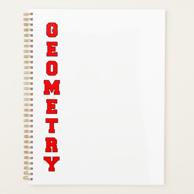 Agenda Geometria (Frente)