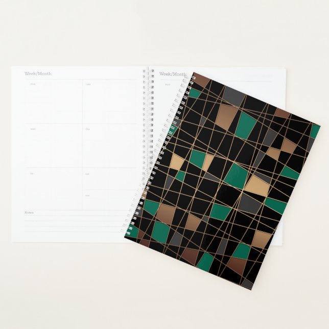 Agenda Geométrico, abstrato (Exibição)