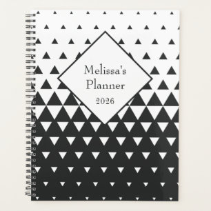 Agenda Geométrico Personalizado Moderno 2026