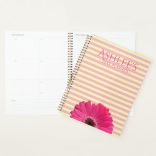 Agenda Gerber Daisy Strike Personal Planner Rosa