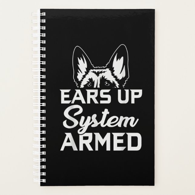 Agenda german shepherd armado (Frente)