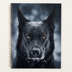 Agenda German shepherd Preto