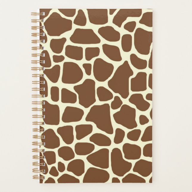 Agenda Giraffe impressão (Frente)