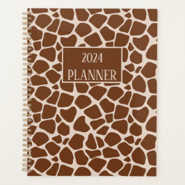 Agenda Giraffe Impressão Patterno Planner