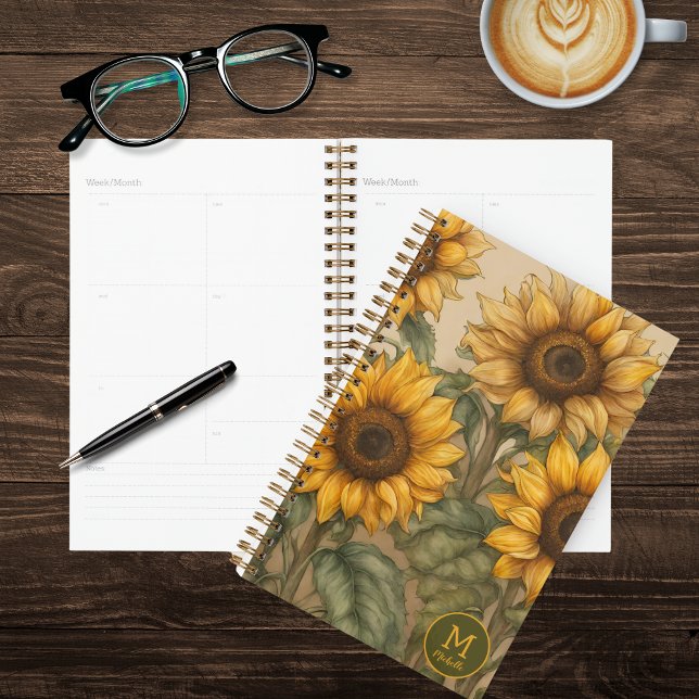 Agenda Girassóis em Bloom (Criador carregado)