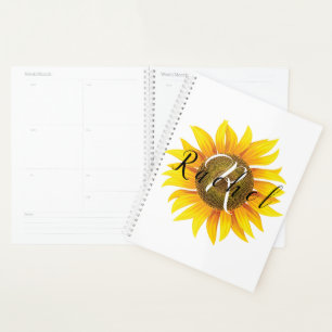 Agenda Girassol personalizado