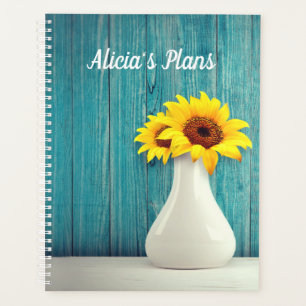 Agenda Girassol Potente Personalizado