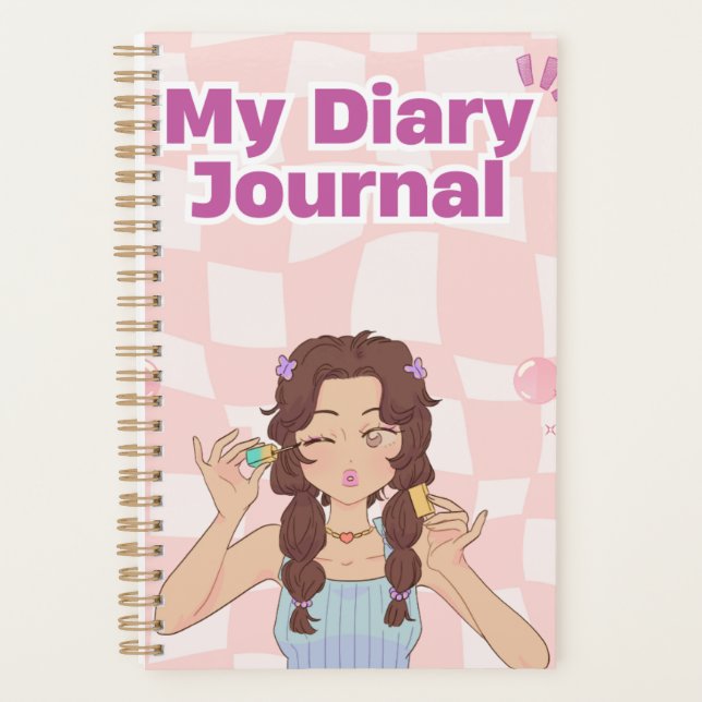 Agenda Girly Vibes Planner  (Frente)