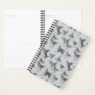 Agenda Gizmo   Padrão preto e branco