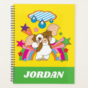 Agenda Gizmo Sonho de gotas de chuva Adicione seu nom