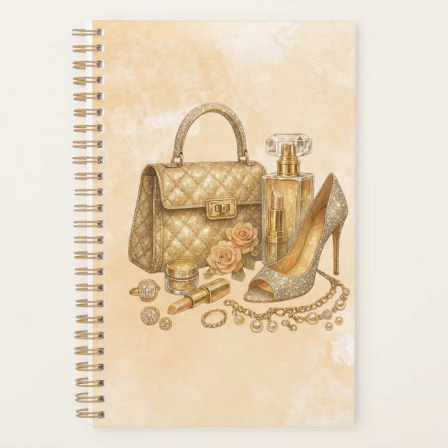 Agenda Glam Luxe Planner (Frente)