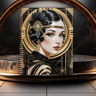 Agenda Glamour do Grande Gatsby Arte Deco