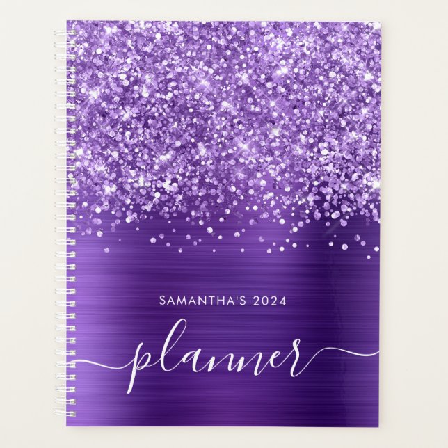 Agenda Gliteria Ametist Purple Glam (Frente)