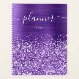 Agenda Glittery Ametyst Purple Glam 2025