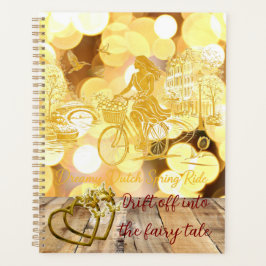 Agenda GoldAmsterdam Abstrato Romântico Vintage StreetRid