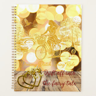 Agenda GoldAmsterdam Abstrato Romântico Vintage StreetRid