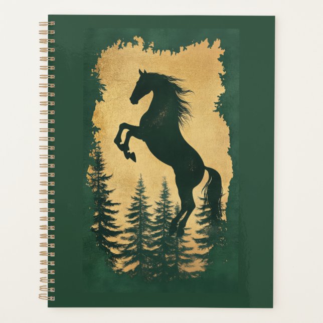 Agenda Golden Forest Horse Planner Year of the Horse 2026 (Frente)
