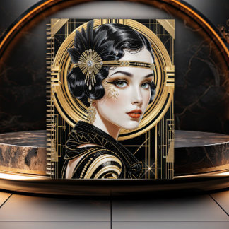 Agenda Golden Gatsby Glamour Art Deco