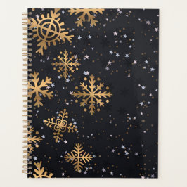 Agenda Golden snowflakes