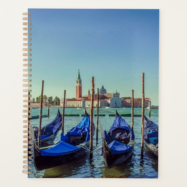 Agenda Gondolas em Veneza, Itália (Frente)