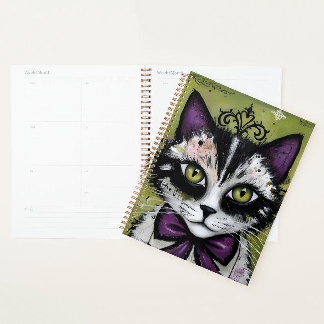 Agenda Goth Cat (Exibição)