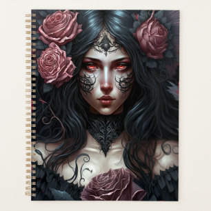 Agenda Gótico Princesa Gótica Planeador de Arte